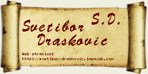 Svetibor Drašković vizit kartica